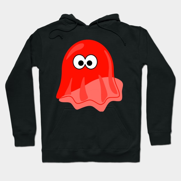 Adorable little red ghost Hoodie by Right-Fit27